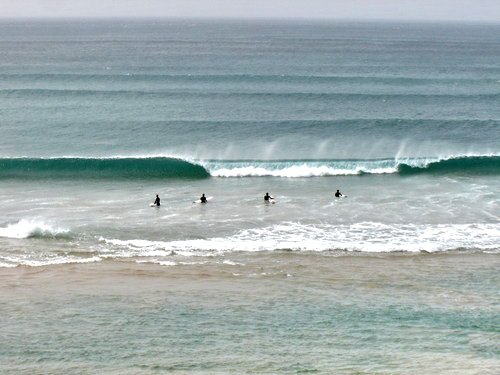 Der Praia do Amado bei Carrapateira ein Muss für jeden Surfer an der Westalgarve