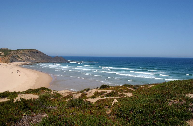 Die bekannten Strände bei Carrapateira an der Westalgarve